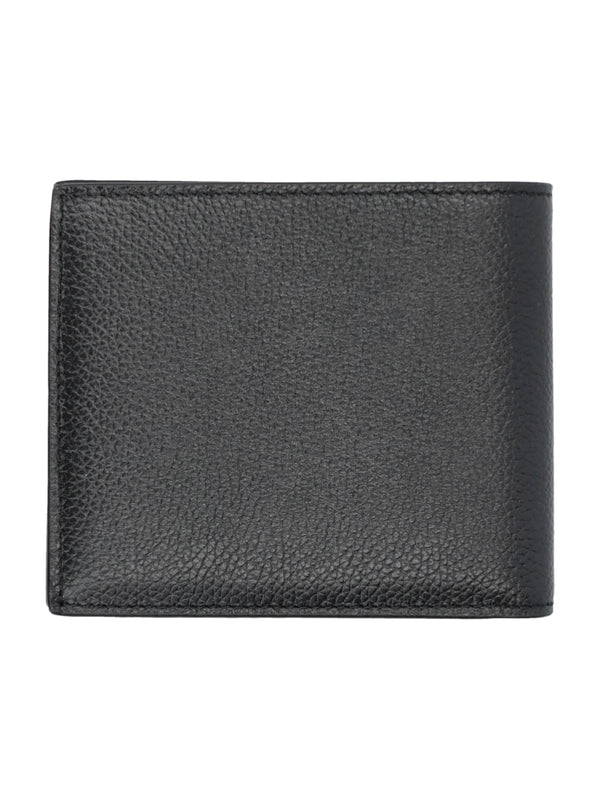 Cash Logo Leather Wallet