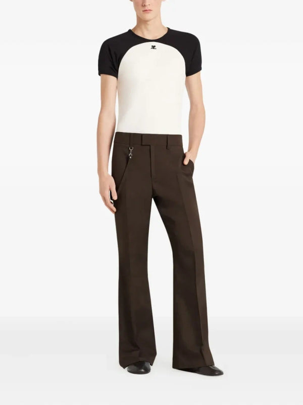 Courrèges White Half Sleeve