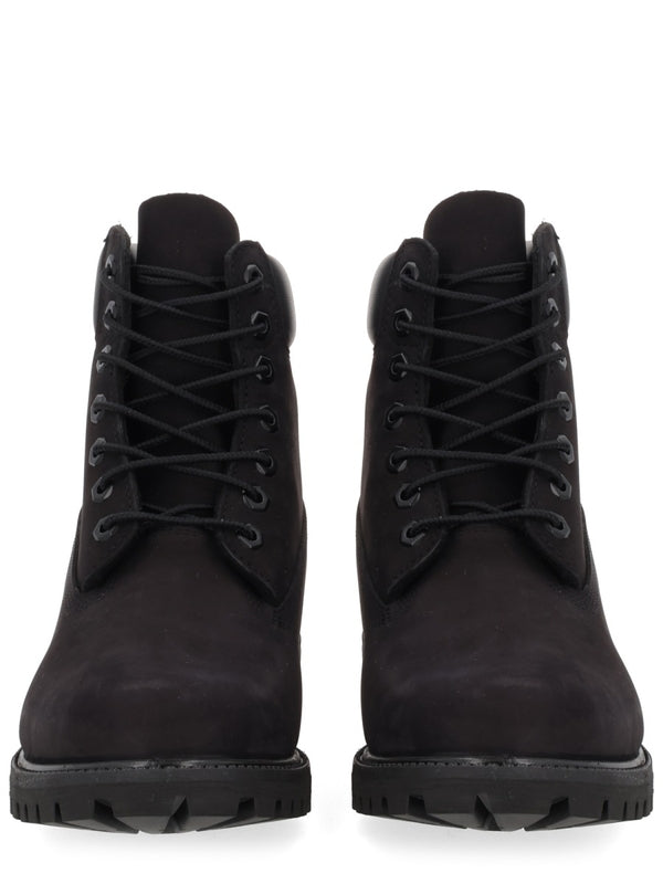 Timberland Black Lace-Up Boots