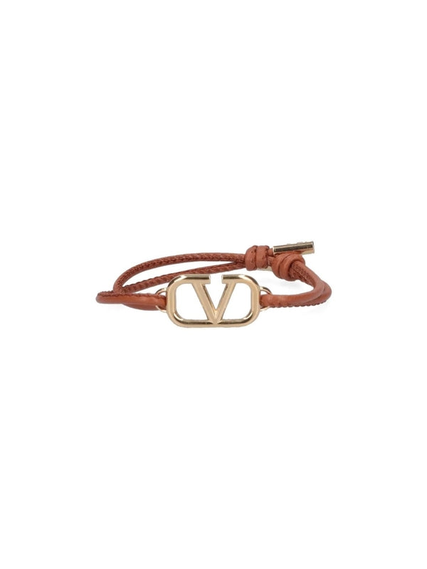 V Logo Bracelet