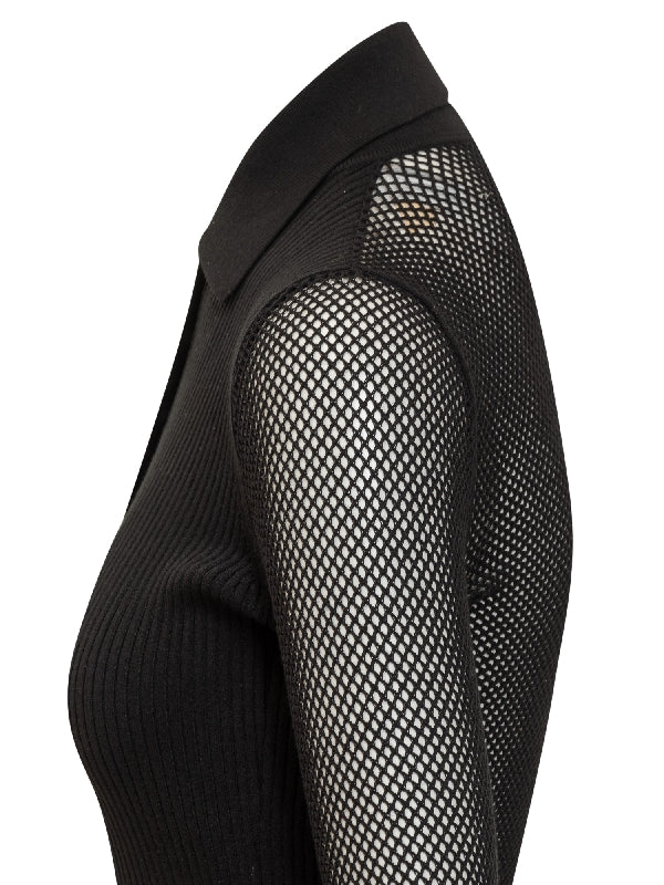 Arrow Fishnet Dress