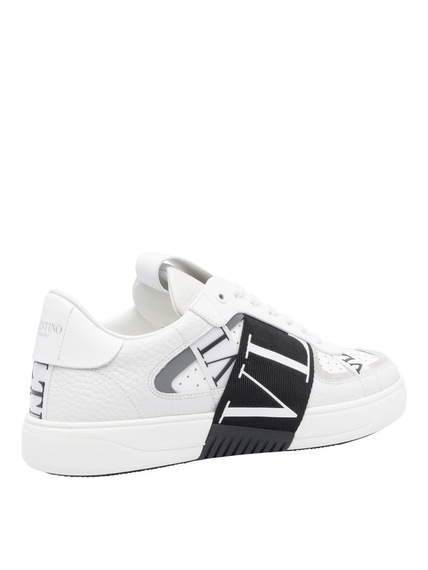 Valentino White Low Top Sneakers