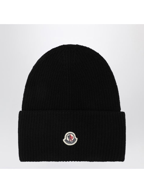 Moncler Black Beanies