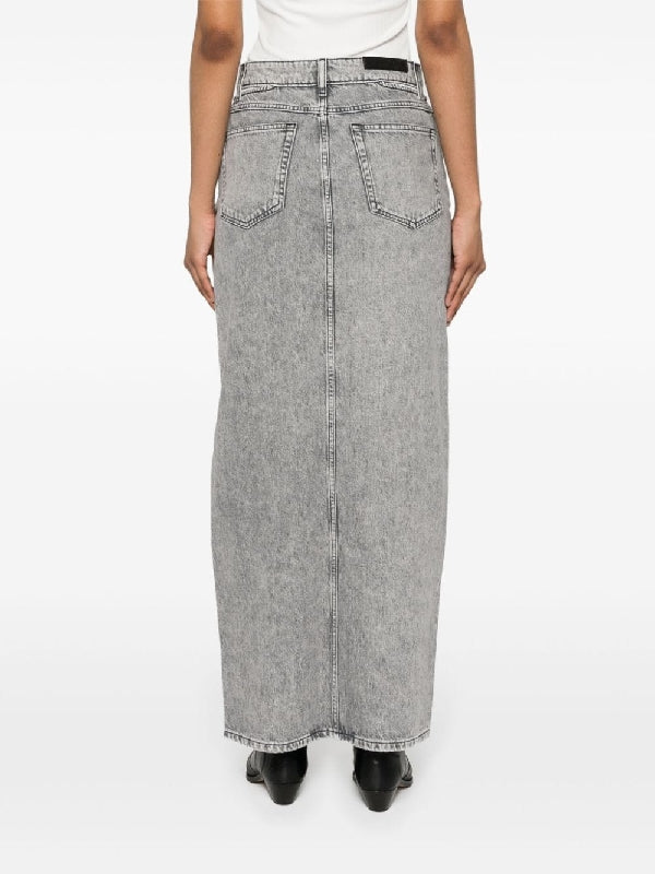 Finji Cutout
  Denim Skirt