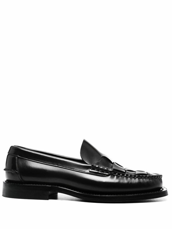 HEREU Flat shoes Black Loafers