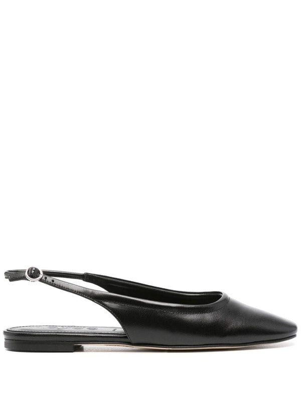 Ady Black Flat Shoes