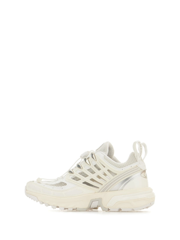 Salomon White Low Top Sneakers