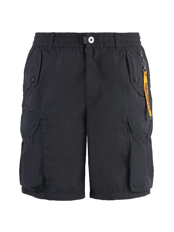 Logo Strap Nylon Bermuda Shorts