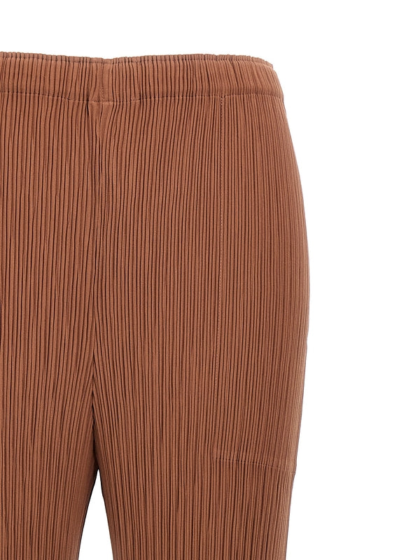 'Hatching Pleats' pants Trousers