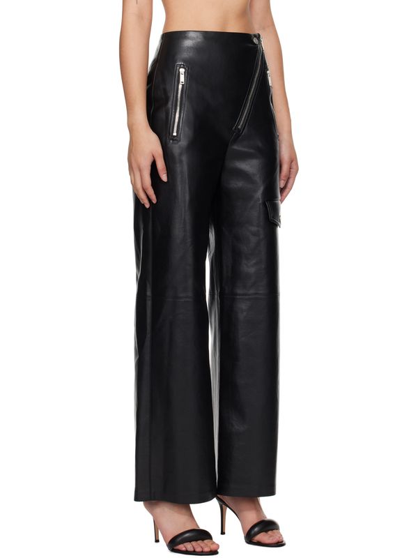 Hayes Zipper
  Pocket Fake Leather Pants