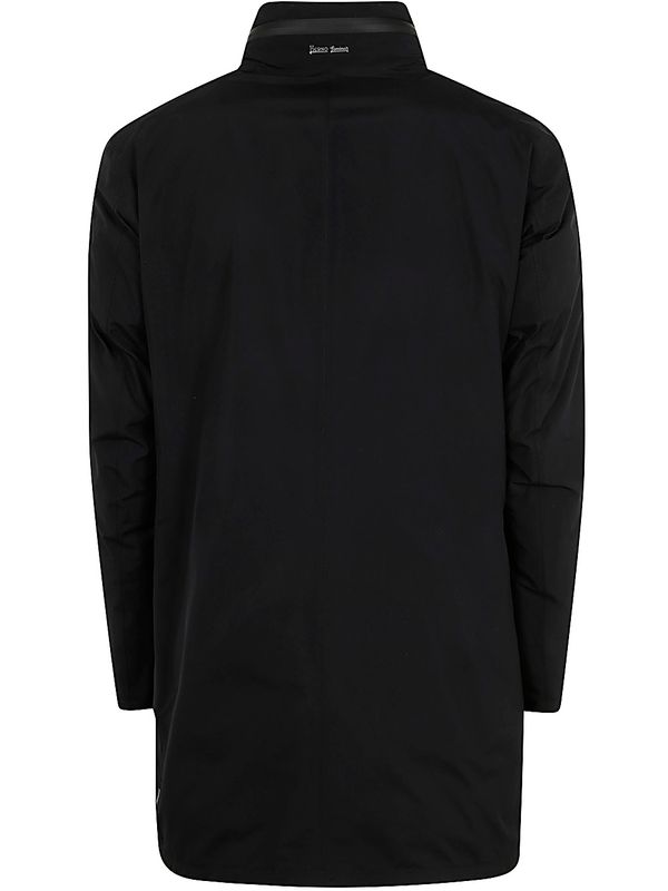 Back Logo Highneck Coat