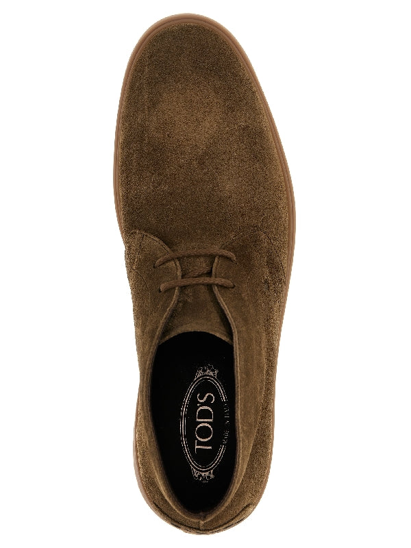 Suede Leather Desert Boots