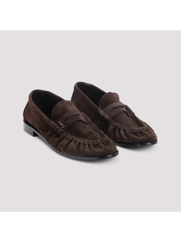 Saint Laurent Brown Loafers