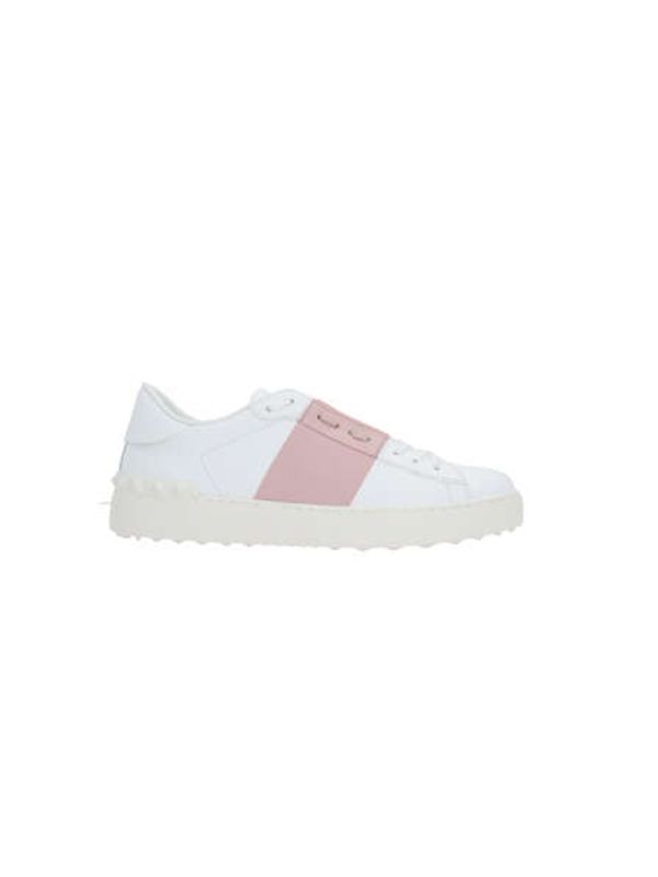 Valentino White Low Top Sneakers