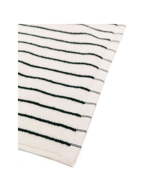 Logo Patch Stripe Towel