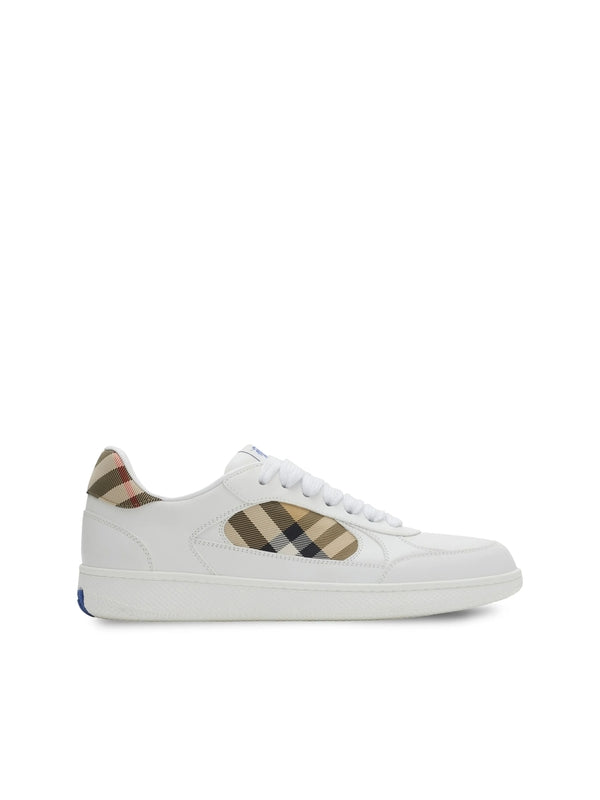 Terrace Check Pattern Low Top Sneakers