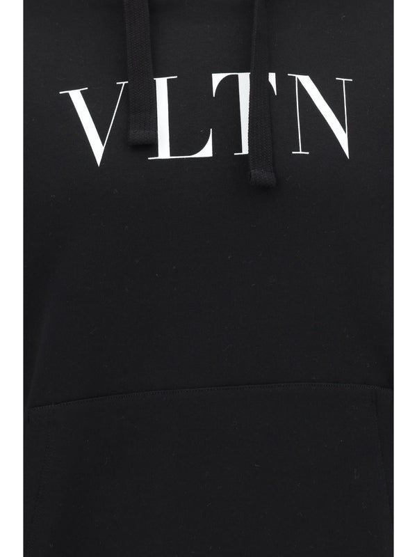 Vltn プリント コットン フード