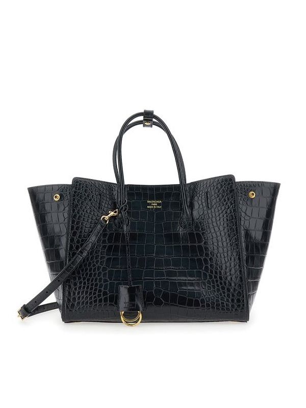 Balenciaga Hampton Small Black Tote Bags