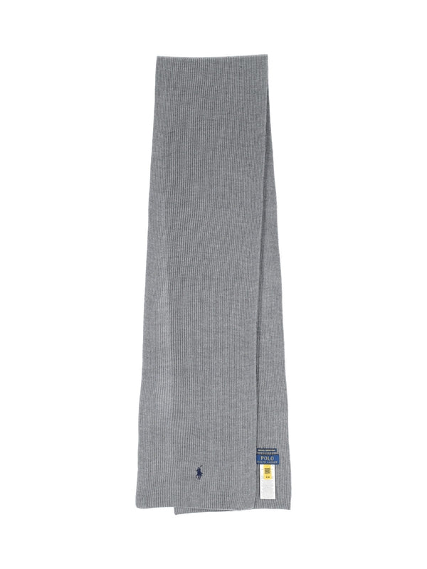 Polo Ralph Lauren Grey Wool Mufflers