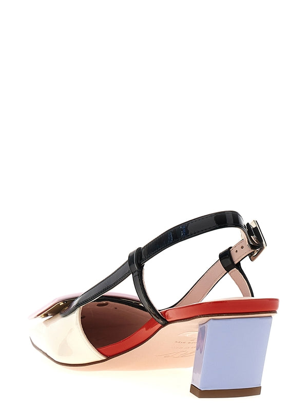 Belle Vivier Buckle Decoration
  Slingback Heel