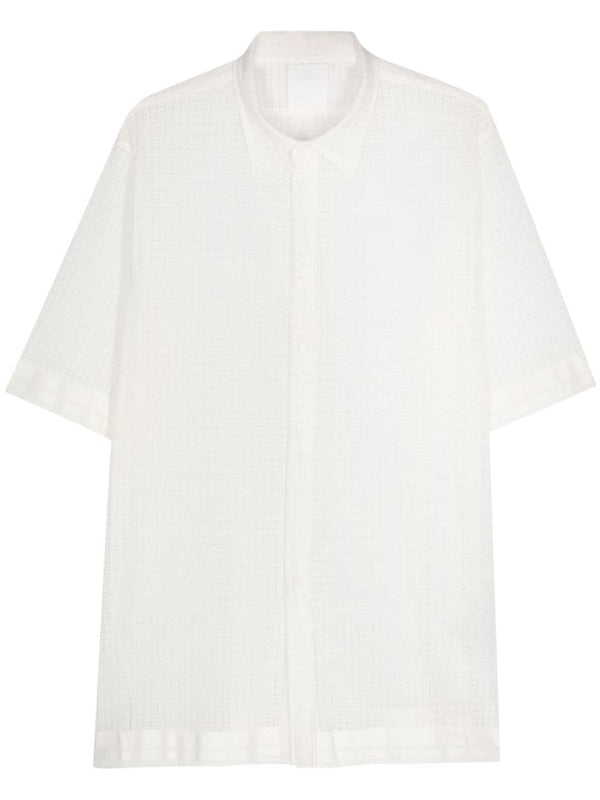 4G Openwork Short Sleeve Shirt