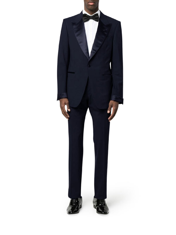 Wool Blend Single Set-Up Suit