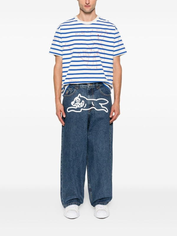 Ice Cream Blue Denim Pants