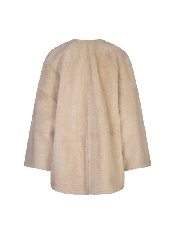 Santos Leather Shearling Reversible
  Jacket