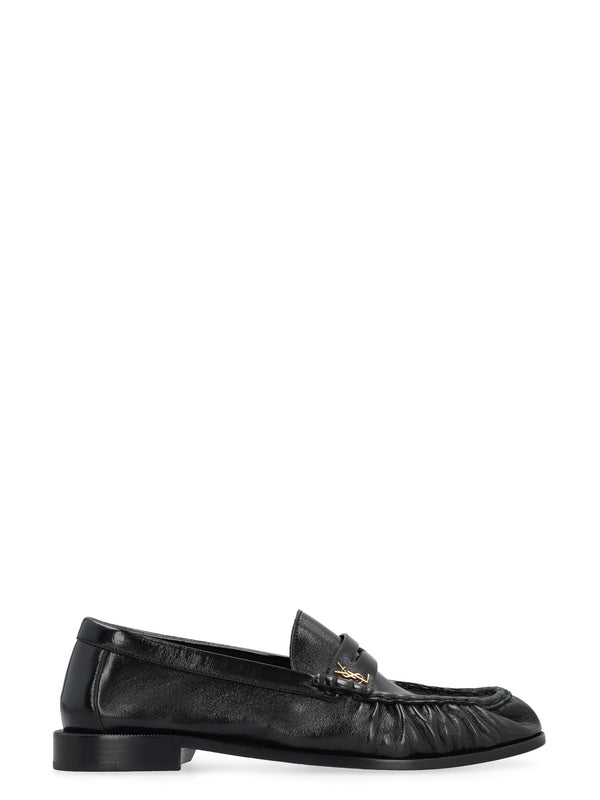 Saint Laurent Black Penny Loafer