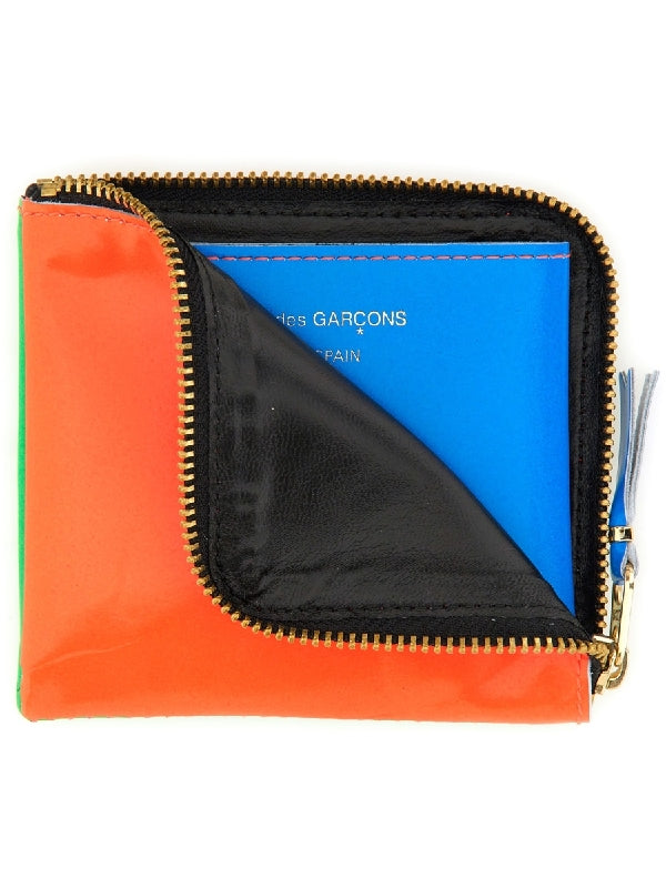 Super Fluo Leather Wallet