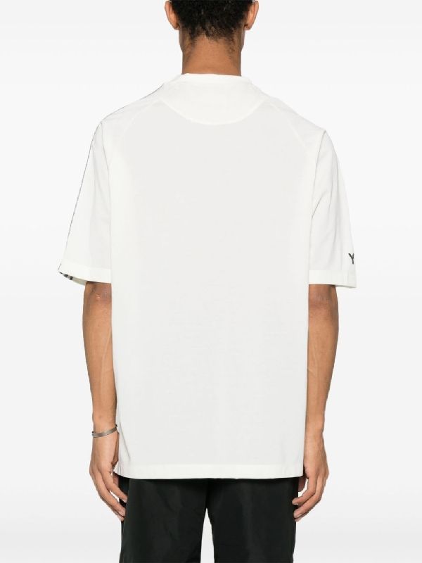 Three Stripes
  Logo Short Sleeve T-Shirt
