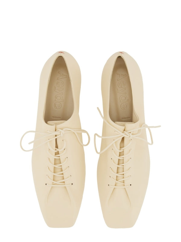 Isla Leather Lace-Up Shoes