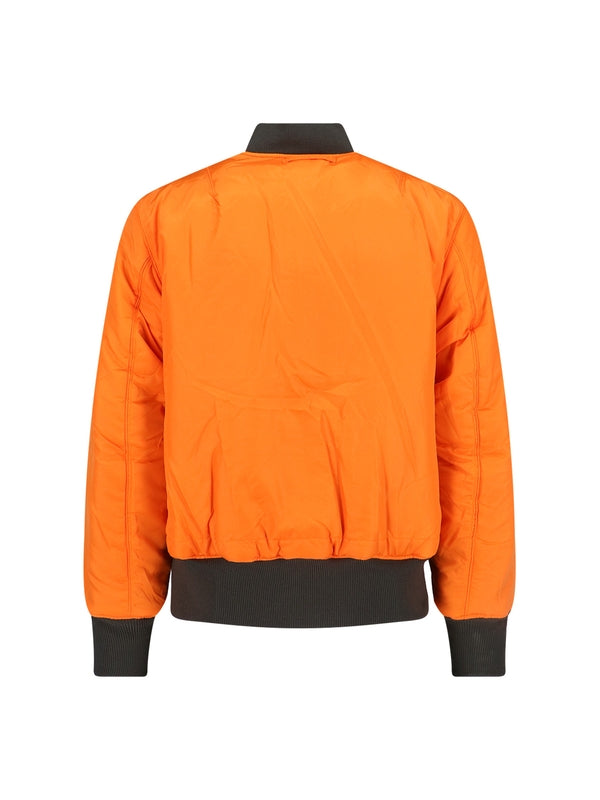 Alpha Industries Grey Orange Bomber