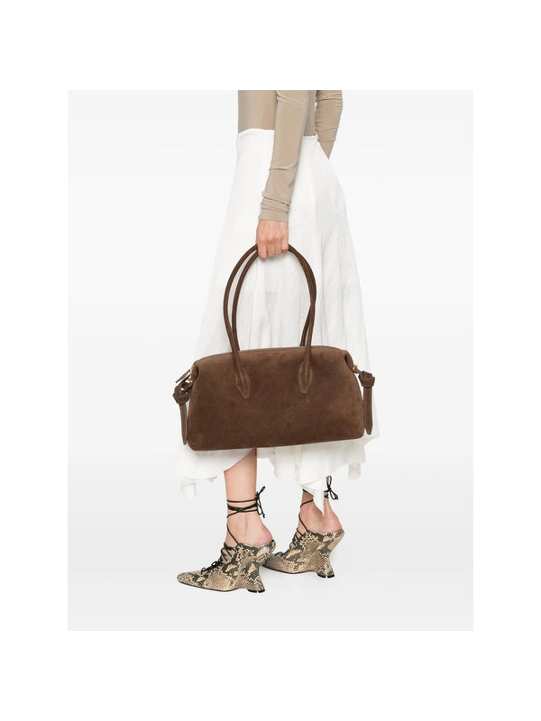 Yuzefi Brown Crossbody & Shoulder Bags