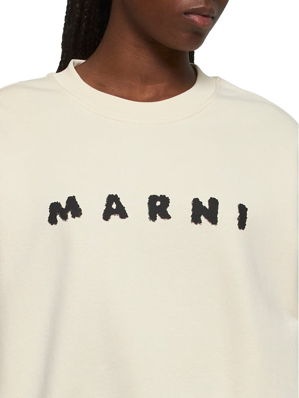 Logo Detail Cotton Sweatshirt