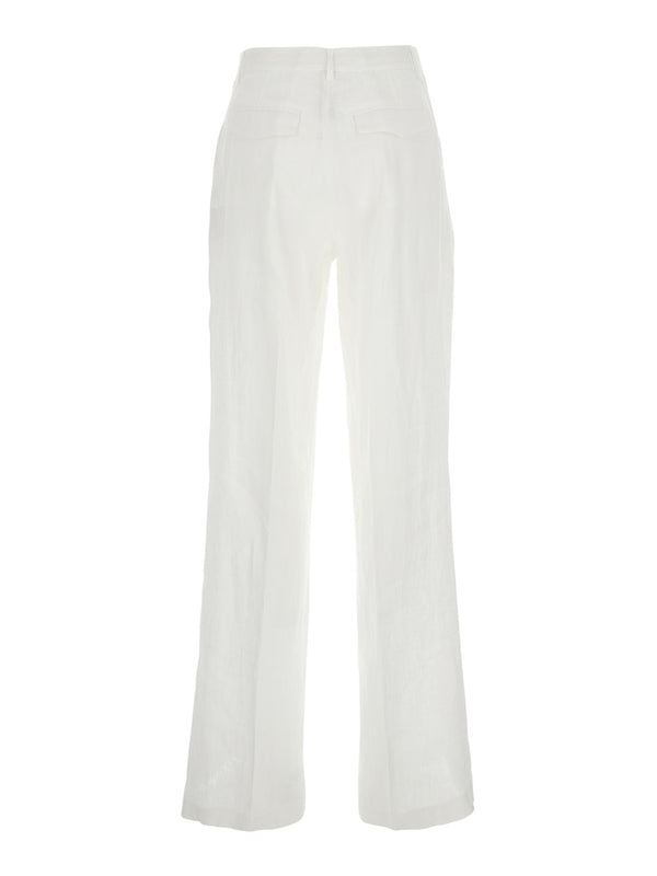 Linen Straight Pants