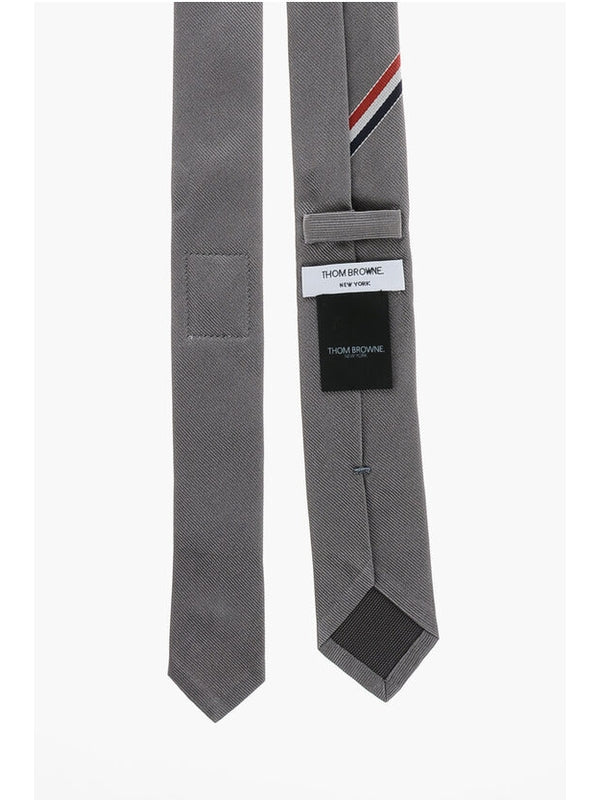 Thom Browne Grey Neck Ties