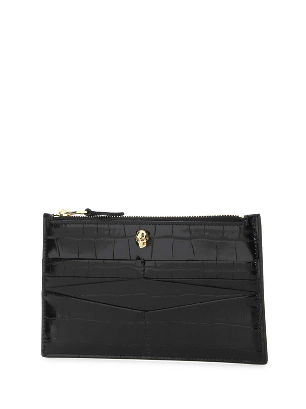 Alexander Mcqueen Black Clutch Bags