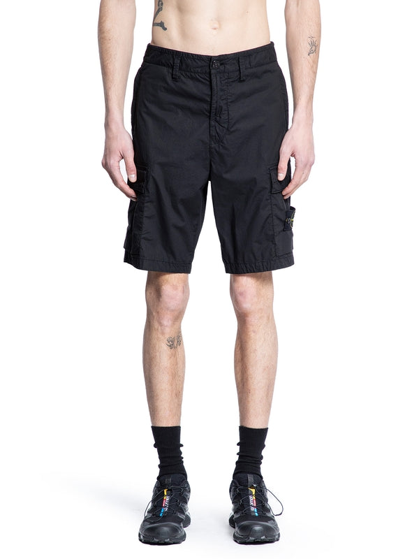 Wappen Patch Cotton Shorts