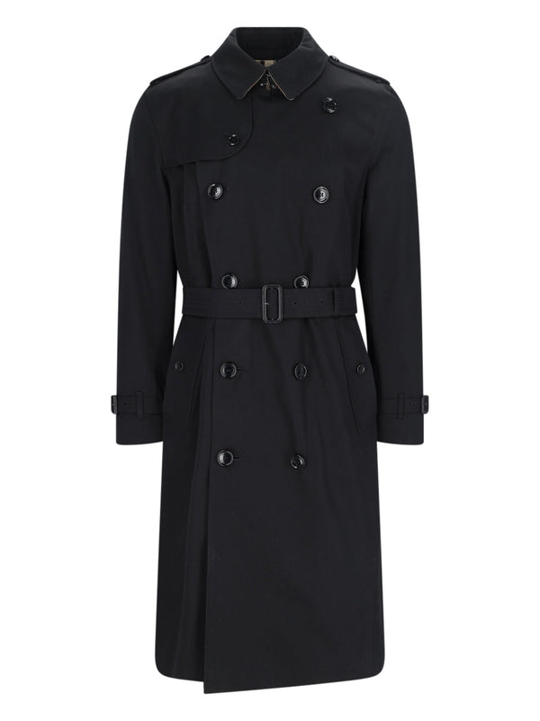 Belt Cotton Double Trench Coat