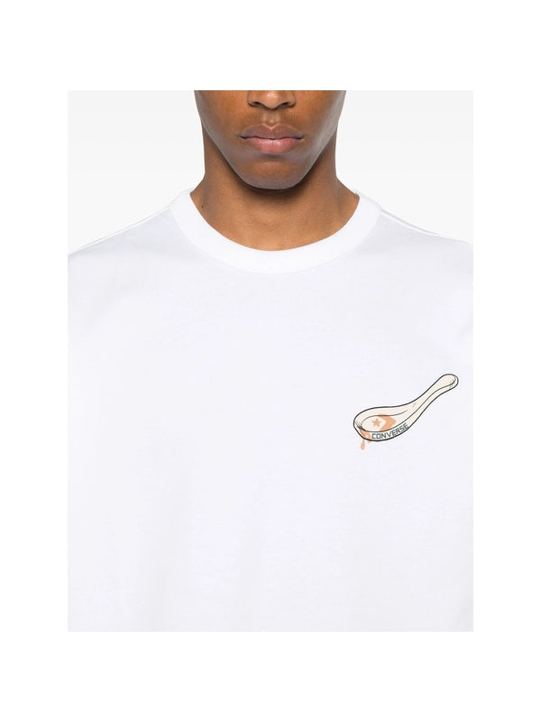 Converse White Half Sleeve