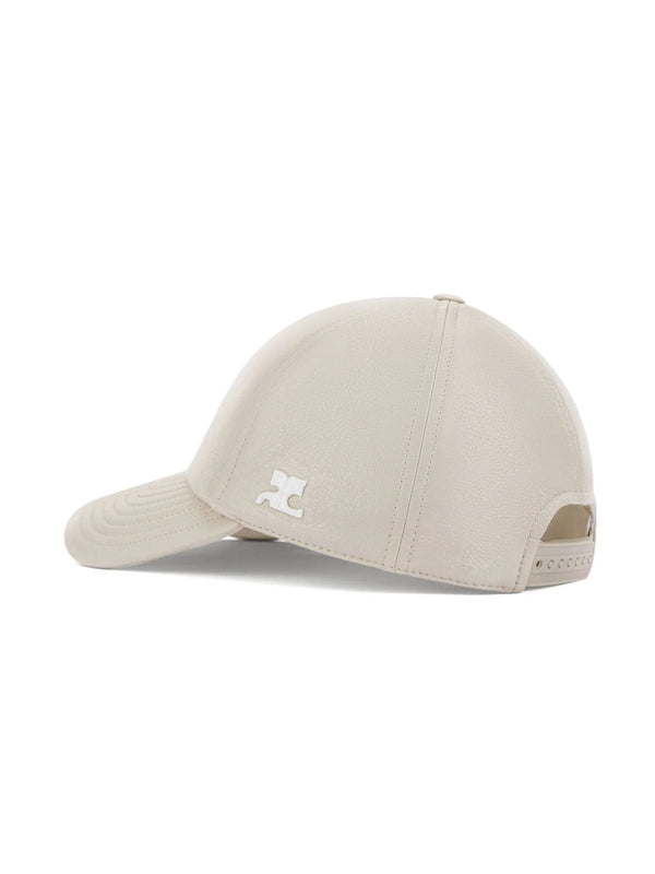 Courrèges Beige Cap