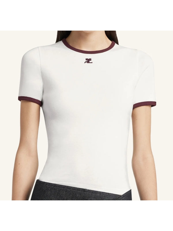 Courrèges White Half Sleeve
