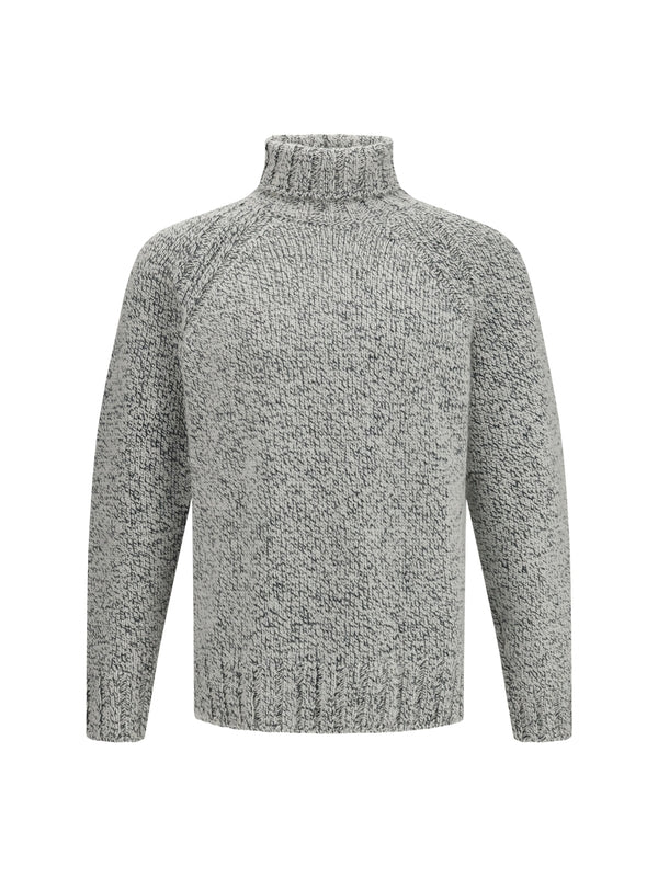 Z Zegna Grey Knitted