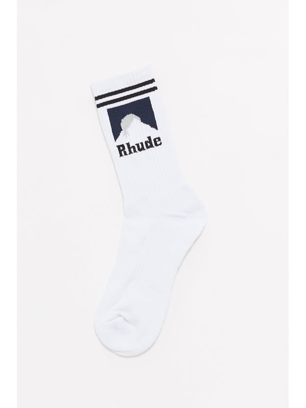 Rhude White Socks
