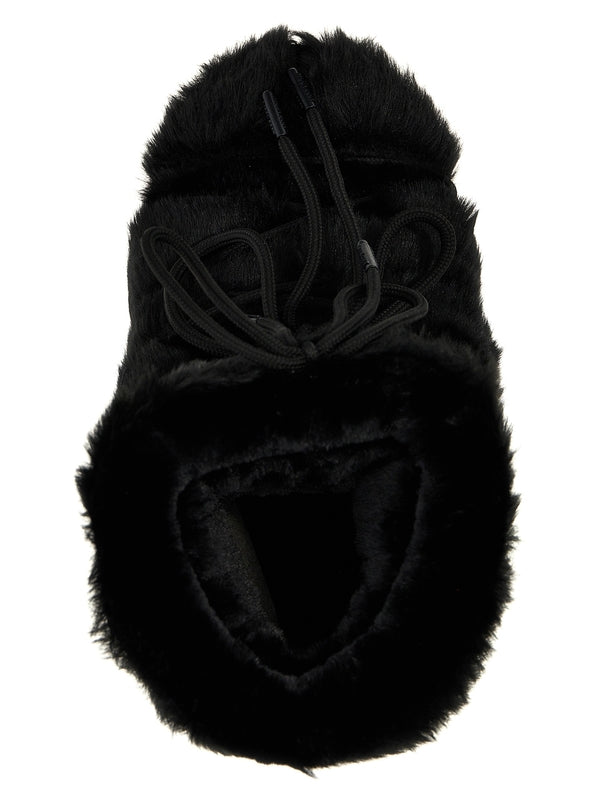 Logo Fake Fur
  Lace-Up Boots