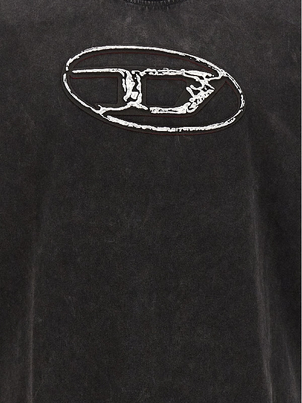 T Boxt Q22 ロゴ コットン T シャツ