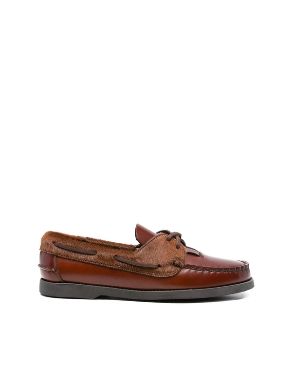 Hereu Brown Driving Shoes