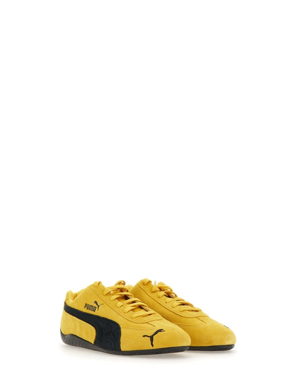 Puma Yellow Low Top Sneakers