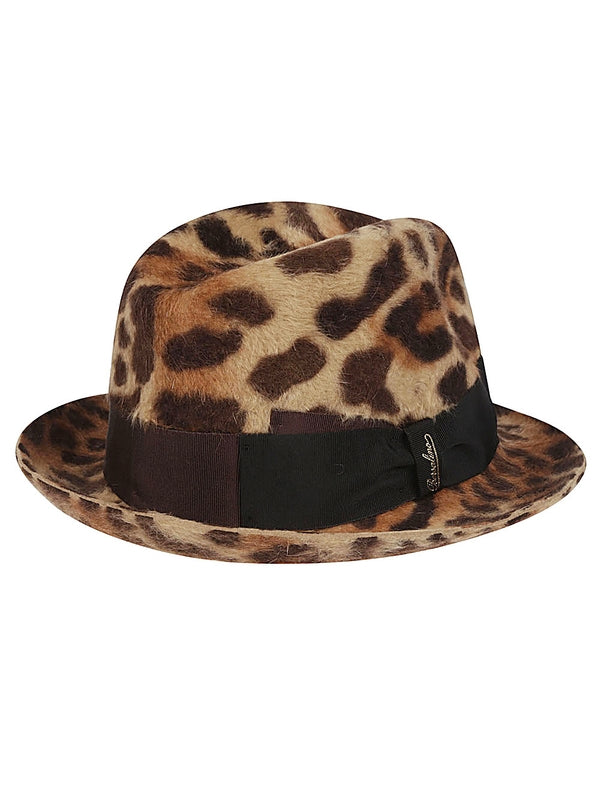 Leopard
  Pattern Fedora Hat